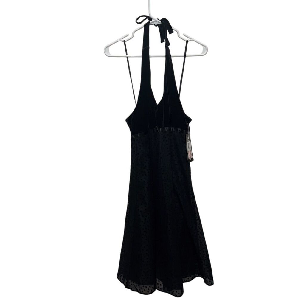 Jessica‎ Howard NWT Black Halterneck Mini Dress Size 10 Party Cocktail